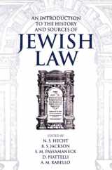 9780198262626-0198262620-An Introduction to the History and Sources of Jewish Law (Publication / The Institute of Jewish Law, Boston University)