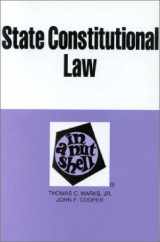 9780314417480-0314417486-State Constitutional Law in a Nutshell (Nutshell Series)