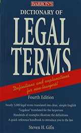 9780764139215-0764139215-Dictionary of Legal Terms: A Simplified Guide to the Language of Law