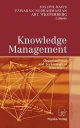 9783790800814-3790800813-Knowledge Management: Organizational and Technological Dimensions