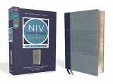 9780310449140-0310449146-NIV Study Bible, Fully Revised Edition (Study Deeply. Believe Wholeheartedly.), Personal Size, Leathersoft, Navy/Blue, Red Letter, Comfort Print
