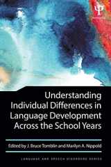 9781848725331-1848725337-Understanding Individual Differences in Language Development Across the School Years (Language and Speech Disorders)