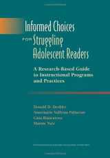 9780872074651-087207465X-Informed Choices for Struggling Adolescent Readers: A Research-Based Guide to Instructional Programs and Practices