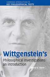 9780521891325-0521891329-Wittgenstein's Philosophical Investigations: An Introduction (Cambridge Introductions to Key Philosophical Texts)
