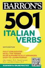 9781506293622-150629362X-501 Italian Verbs, Sixth Edition (Barron's 501 Verbs)