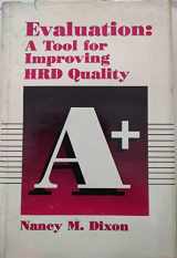 9780883900352-0883900351-Evaluation: A Tool for Improving Hrd Quality