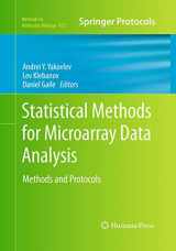 9781493950799-1493950797-Statistical Methods for Microarray Data Analysis: Methods and Protocols (Methods in Molecular Biology, 972)