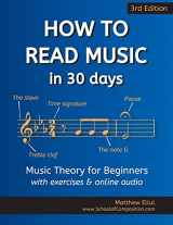 9789918954810-9918954817-How to Read Music in 30 Days: Music Theory for Beginners - with exercises & online audio (Practical Music Theory)