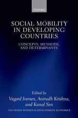 9780192896858-0192896857-Social Mobility in Developing Countries: Concepts, Methods, and Determinants (WIDER Studies in Development Economics)