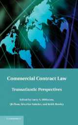 9781107028081-1107028086-Commercial Contract Law: Transatlantic Perspectives