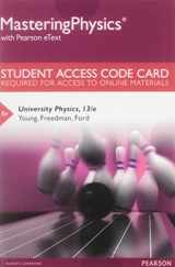 9780321741257-0321741250-MasteringPhysics with Pearson eText: Standalone Access Card for University Physics, 13th Edition