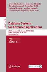 9783031001253-3031001257-Database Systems for Advanced Applications: 27th International Conference, DASFAA 2022, Virtual Event, April 11–14, 2022, Proceedings, Part II (Lecture Notes in Computer Science)