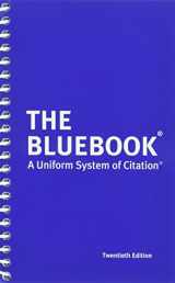 9780692400197-0692400192-The Bluebook: A Uniform System of Citation, 20th Edition