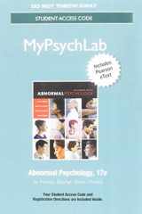 9780134479736-0134479734-NEW MyLab Psychology with Pearson eText -- Standalone Access Card -- for Abnormal Psychology