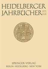 9783540063513-354006351X-Heidelberger Jahrbücher XVII (Heidelberger Jahrbücher, 17) (German Edition)