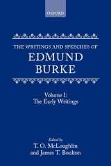 9780198224150-019822415X-The Writings and Speeches of Edmund Burke: Volume 1: The Early Writings