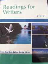 9781285125985-1285125983-Readings for Writers ENC 1101 Irsc Edition