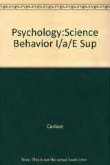 9780205261949-0205261949-Psychology:Science Behavior I/a/E Sup