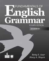 9780132794831-0132794837-Value Pack: Fundamentals of English Grammar Student Book w/Audio and Answer Key and Workbook (4th Edition)