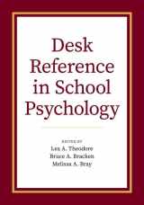 9780190092344-0190092343-Desk Reference in School Psychology