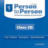 9780194302227-0194302229-Person to Person 1 Class CDs:Communicative Speaking and Listening Skills