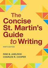 9781319245061-1319245064-The Concise St. Martin's Guide to Writing