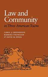 9780801429590-0801429595-Law and Community in Three American Towns
