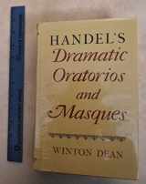 9780193152038-0193152037-Handel's Dramatic Oratorios and Masques