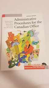 9780131290273-0131290274-Administrative Procedures for the Canadian Office, Seventh Edition (7th Edition)