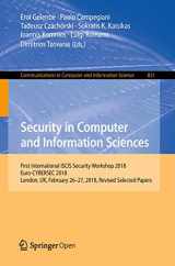 9783319951881-3319951882-Security in Computer and Information Sciences: First International ISCIS Security Workshop 2018, Euro-CYBERSEC 2018, London, UK, February 26-27, 2018, ... in Computer and Information Science, 821)