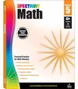 9781483808734-1483808734-Spectrum 5th Grade Math Workbooks, Ages 10 to 11, Math Workbooks Grade 5 Covering Fractions, Decimals, Algebra Prep, Geometry, and More, Math Book for 5th Graders (Volume 46)