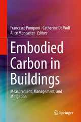 9783319727950-3319727958-Embodied Carbon in Buildings: Measurement, Management, and Mitigation