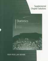 9780495554943-0495554944-Supplemental Chapter Solutions for Peck/Olsen/Devore’s Introduction to Statistics and Data Analysis, 3rd