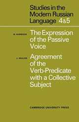 9780521094610-0521094615-Studies in the Modern Russian Language: 4. The Expression of the Passive Voice, and 5. Agreement of the Verb-Predicate with a Collective Subject