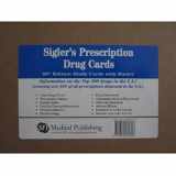 9781880579695-1880579693-Sigler's Prescription Drug Cards: Study Cards with Binder (Sigler, Sigler Prescription Drug Cards)