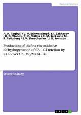 9783656922421-365692242X-Production of olefins via oxidative de-hydrogenation of C3‒C4 fraction by CO2 over Cr‒Mo/MCM‒41