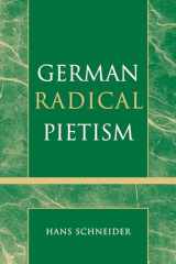 9780810858176-0810858177-German Radical Pietism (Volume 22) (Pietist and Wesleyan Studies, 22)