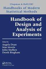 9781466504332-1466504331-Handbook of Design and Analysis of Experiments (Chapman & Hall/CRC Handbooks of Modern Statistical Methods)