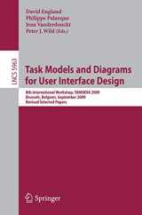 9783642117961-3642117961-Task Models and Diagrams for User Interface Design: 8th International Workshop, TAMODIA 2009, Brussels, Belgium, September 23-25, 2009, Revised ... (Lecture Notes in Computer Science, 5963)
