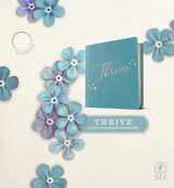 9781496448248-1496448243-NLT THRIVE Creative Journaling Devotional Bible (Hardcover LeatherLike, Teal Blue with Rose Gold)