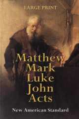 9781948229012-1948229013-Matthew Mark Luke John Acts: New American Standard