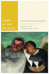 9780823242641-0823242641-Terms of the Political: Community, Immunity, Biopolitics (Commonalities)