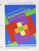 9780136209409-0136209408-A Problem Solving Approach to Mathematics for Elementary School Teachers, Loose Leaf Edition Plus MyLab Math with Pearson eText -- 18 Week Access Card Package