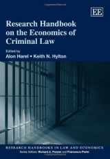 9781848443747-1848443749-Research Handbook on the Economics of Criminal Law (Research Handbooks in Law and Economics series)