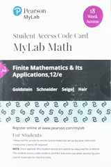 9780135901311-0135901316-Finite Mathematics & Its Applications -- MyLab Math with Pearson eText Access Code
