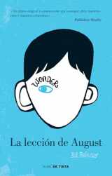 9781949061871-1949061876-Wonder: La lección de August / Wonder (Spanish Edition)