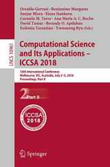 9783319951645-3319951645-Computational Science and Its Applications – ICCSA 2018: 18th International Conference, Melbourne, VIC, Australia, July 2-5, 2018, Proceedings, Part ... Computer Science and General Issues)