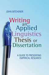 9780230224544-0230224547-Writing an Applied Linguistics Thesis or Dissertation: A Guide to Presenting Empirical Research