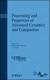 9780470408452-0470408456-Processing and Properties of Advanced Ceramics and Composites (Ceramic Transactions Series)
