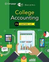9781337794756-1337794759-College Accounting, Chapters 1-27